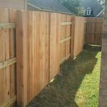 good neighbor wood fence installation