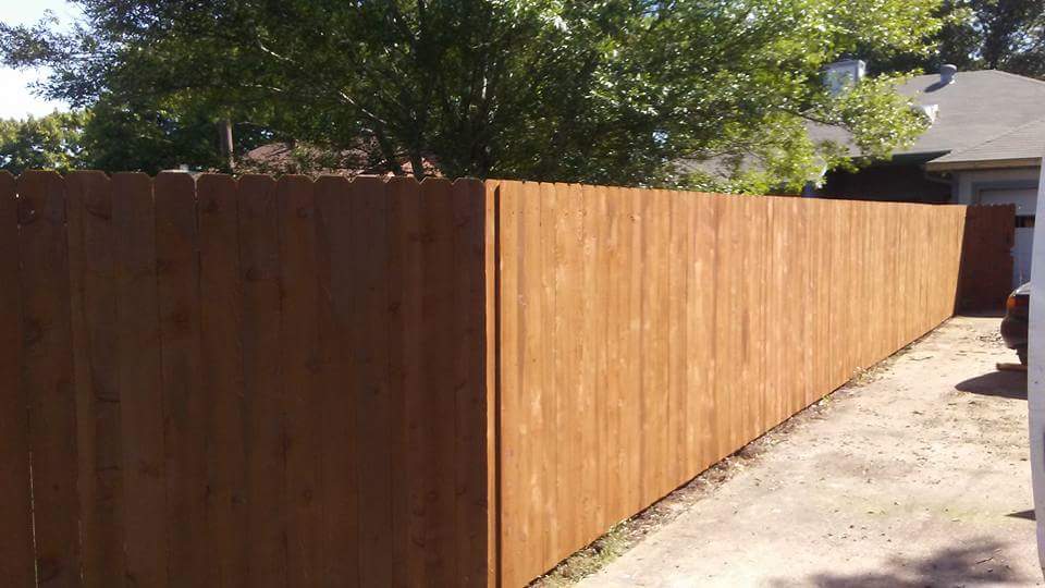 wooden fence installation DFW
