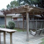 patio cover before