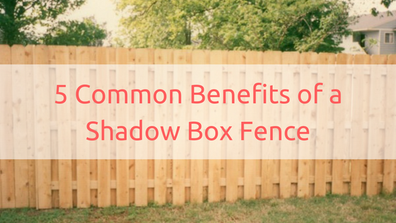 5 Közös előnyei árnyék Box kerítés